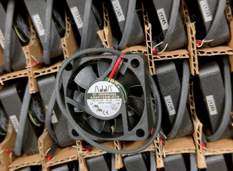 ADDA AD0412HB-G70 12V 0.1A  2wires Cooling Fan ADDA AD0412HB-G70 12V 0.1A  2wires Cooling Fan